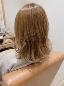 イエローベージュ - 半個室 rire hair 箱崎店掲載