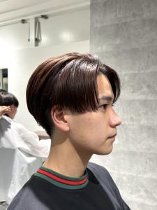 ナチュラルセンターパート - メンズヘア整形サロン GOALD 名古屋 栄掲載