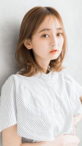 【tocca三ノ宮】オレンジベージュ×ミディアムレイヤー - tocca hair&treatment　三ノ宮店掲載