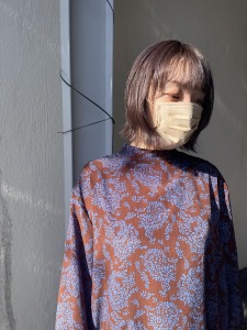 ホワイトモカラベージュ??外ハネボブ - palms.tie掲載
