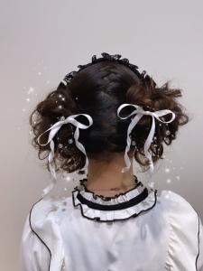 お団子ツインパールガーランド♪ - hair salon lien掲載