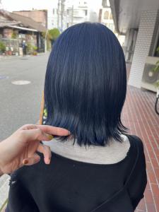 【Luccica】ボブ×ブルーブラック - Luccica hair&spa掲載