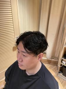メンズソフトツイストパーマ - ヘアーモードキクチ 三越前店掲載