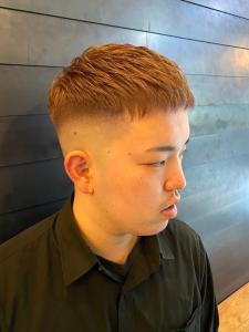 バーバースタイル　クロップヘア　スキンフェード　ブリーチ - THIS IS BARBER 2nd掲載