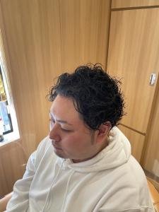 メンズスパイラルパーマ - ヘアーモードキクチ 三越前店掲載