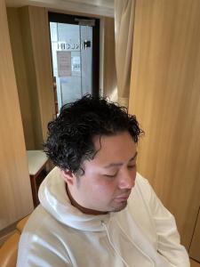 メンズスパイラルパーマ - ヘアーモードキクチ 三越前店掲載