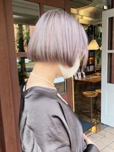 ホワイトグレージュカラー×ハイライト - Oggi 西新店掲載