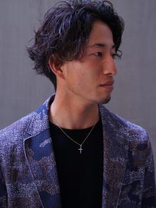 黒染めツイストスパイラルパーマ - 男性専門美容室 growth 博多店掲載