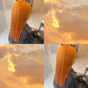 ペールオレンジカラー【stylist 綾寧】 - Fave掲載