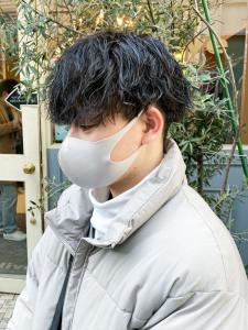 横浜☆ツイスパ 波巻き 無造作パーマ ツーブロック - Neolive aim 横浜店掲載