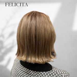 【FELICIT】切りっぱなし×外はねボブ - FELICITA musse店掲載