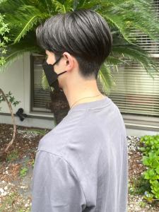 韓国風ショート　センターパート　ツーブロックスタイル - NAKAO COIFFURE掲載