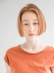切りっぱなしミニボブスタイル - HAIR & MAKE EARTH 秋田新国道店掲載
