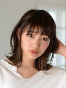 外ハネグレージュセミディ - HAIR & MAKE EARTH 秋田新国道店掲載