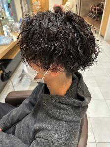 メンズカット＋ツイストスパイラルパーマ - HAIR & MAKE EARTH 越谷店掲載