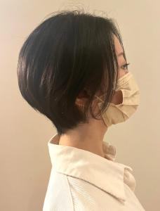 アップバング　丸みショート　大人ショート - anon掲載