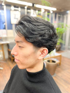 ２ブロックデザインパーマ - 髪 騎士掲載