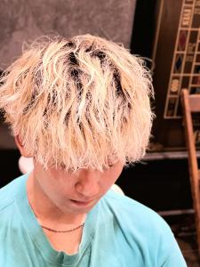 ブリーチパーマ - HIRO GINZA BARBER SHOP 横浜掲載