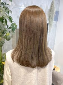 赤みキャンセル透明感カラー　ワンカールオリーブグレージュ - MANOHARU掲載