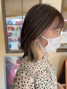 【Luccica】イヤリングカラー × ホワイトベージュ - Luccica hair&spa掲載
