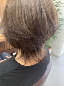 Knit hair×ミディアムショート - Knit hair掲載