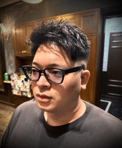 スキンフェードアップバング - HIRO GINZA BARBER SHOP 横浜掲載