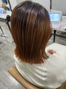 オレンジグラデーションイルミナカラー - agir hair 北千住【アジールヘア】北千住駅西口店掲載