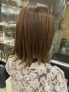 外はねボブ×オーガニックカラーオリーブ - R hair natural & organic salon掲載