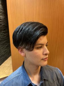 サイドパートフェードスタイル - ヘアーモードキクチ 銀座店掲載