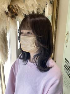 アッシュグレージュ/透明感カラー/ブリーチなしカラー - ＣＲＥＡ能見台掲載