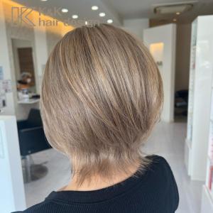 透明感たっぷりハイトーンベージュ - K&K hair design つつじが丘店掲載