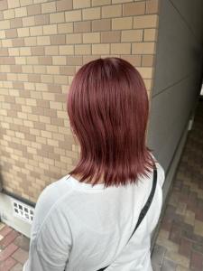 ピンクカラー　ブリーチ必須 - 半個室型美容室 Sourire 春日店掲載