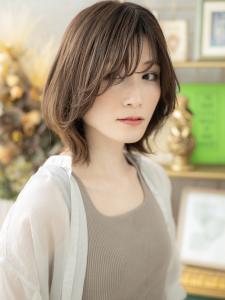 センターパートくせ毛風くびれショートボブ　ヘルシースタイル - COVER HAIR & SPA bliss【カバーヘア アンド スパ ブリス】浦和/浦和西口店掲載