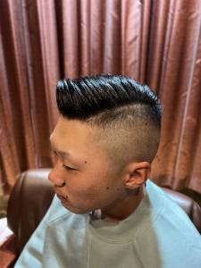 銀座　理容室　ポンパドールフェード - ヘアーモードキクチ 銀座店掲載