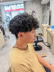 Men'sツーブロック?重めスパイラルマッシュ☆ - LUCK 本厚木掲載