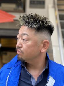 イケオジ　金メッシュ　フェード　ジェットモヒカン　 - ドルクス日本橋掲載