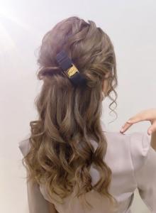 綺麗めハーフアップ - hair salon lien掲載
