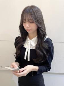 韓国顔周りレイヤーグレージュ　くびれロング【横浜】 - Neolive aim 横浜店掲載