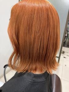 夏のオレンジヘアー - crop-es茅ヶ崎掲載