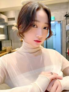 韓国風　サイドバング　顔まわりカット　髪質改善　レイヤー - Lond Cheri 仙台【ロンドシェリ】掲載