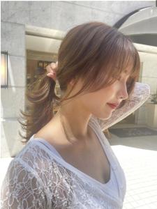 韓国風　サイドバング　顔まわりカット　ヨシンモリ　前髪 - Lond Cheri 仙台【ロンドシェリ】掲載