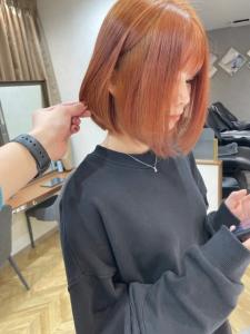 デザインカラー　ダブルカラー　ケアブリーチ　韓国風ボブ - Lond Cheri 仙台【ロンドシェリ】掲載