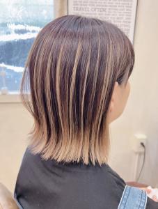白髪ぼかしハイライト 30代40代 - atelier mim掲載