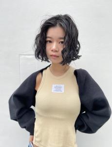 重めボブパーマスタイル★ - ElEn. 似合わせ小顔カット&髪質改善サロン 池袋掲載
