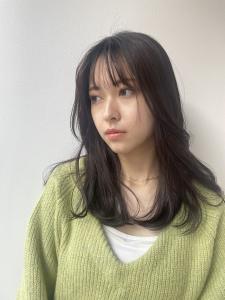 暗髪・透明感カラー♪ 髪質改善　韓国へア - ElEn. 似合わせ小顔カット&髪質改善サロン 池袋掲載