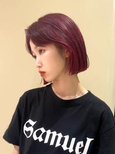 【赤津美奈】RED×ぱつっとボブ - NERO HAIRSALON NAVY掲載