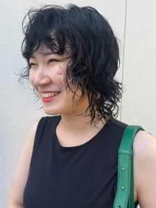 ショートパーマ　ウルフカット　レイヤー　20代30代 - NAKAO COIFFURE掲載