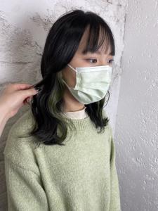 イヤリングカラーグリーン - prize Iris 池袋【プライズ アイリス】池袋駅東口店掲載