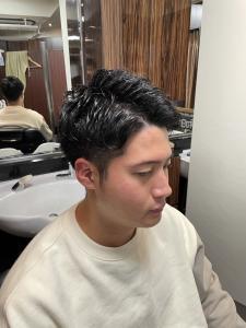 スパイラルパーマ(理容室/メンズ/barber shop新宿 - ヒロ銀座 BARBER SHOP 新宿店掲載