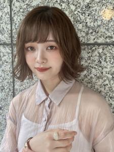 ゆるふわ　切りっぱなしボブ　エアリー - Bruder掲載
